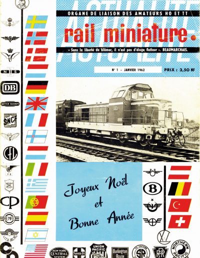 Rail Miniature Actualité 1 - Janvier 1962