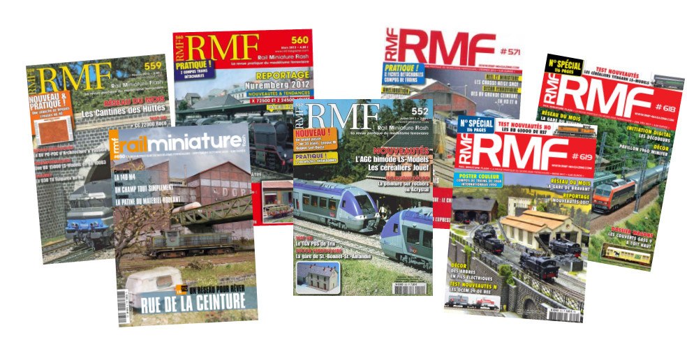 Couvertures anciens Rail Miniature Flash
