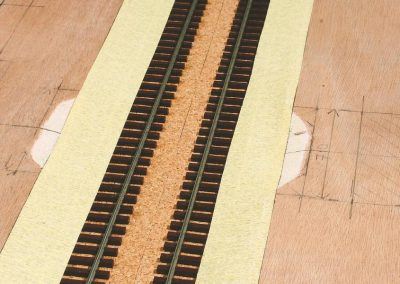 13-Les bandes délimitent la largeur de la surface à sabler.