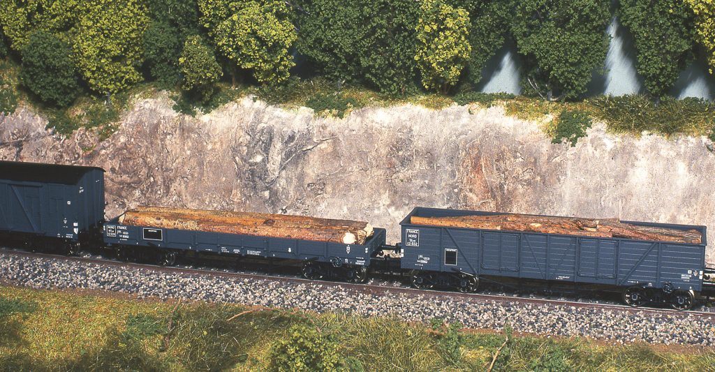 Les wagons TP Nord Fleïschmann équipés de nos chargements