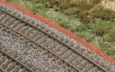 Comment faire le ballast et la patine d’une voie ?