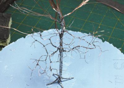 11 – Les branches basses sont réalisées et soudées.