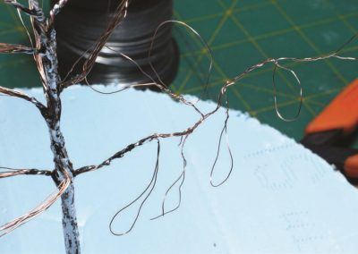 9 – Les petites branches sont en forme de gouttes…