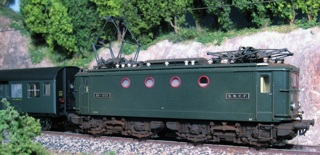 BB 8100 Roco améliorée et patinée