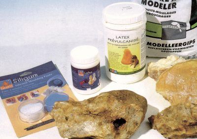 9 - L’ensemble des produits pour reproduire avec succès les roches et parois rocheuses.